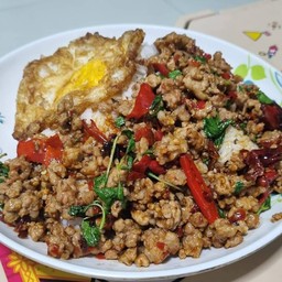 ข้าวกะเพราหมูสับ