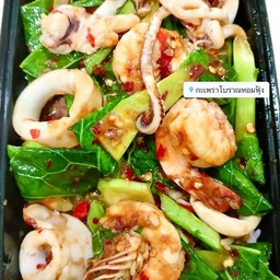 ข้าวคะน้าทะเล