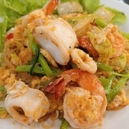 สุกี้แห้งทะเล