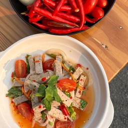 ยำหมูยออุบลไร้แป้ง