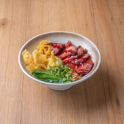 บะหมี่แห้งหมูแดงฮ่องกง