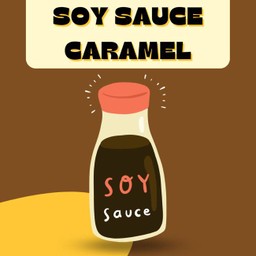 Soy Sauce Caramel Ice Cream Scoop (80g)