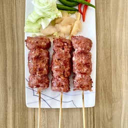 แหนมทอดไม้ละ