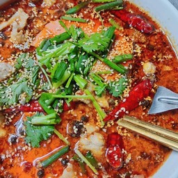 หม่าล่าหม้อไฟต้มยำน้ำข้น