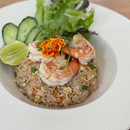 ข้าวผัดกุ้ง Shrimp fried rice