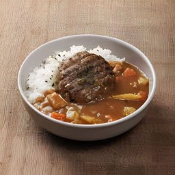 ข้าวแกงกะหรี่แฮมเบิร์ก