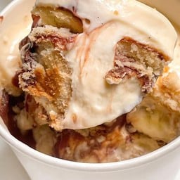 Choco banana pudding