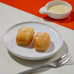 หมั่นโถวทอด 2 ชิ้น