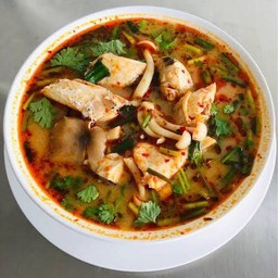 ต้มยำปลากระพง