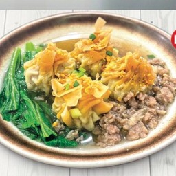 เกาเหลาเกี๊ยวกุ้ง & หมูสับ