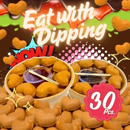 Castella 30Pcs  + 2 Dip