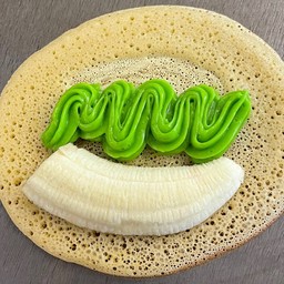 คัสตาร์ดสังขยา+ กล้วยหอม