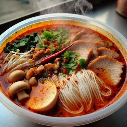 M. เกาเหลาสไตล์จีนหมาล่า ต้มยำไทย