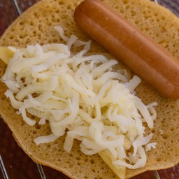 ไส้กรอก+ดับเบิลชีส