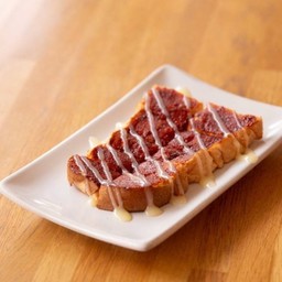 ปังพริกเผา+นมข้น