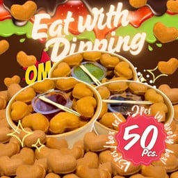 Castella 50Pcs  + 3 Dip