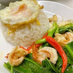 ผัดคน้า (ราดข้าว)