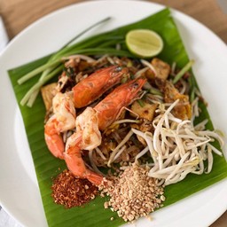 ผัดไทยกุ้งสด – Shrimp Pad Thai