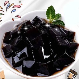 เฉาก๊วย+วุ้นมะพร้าวในน้ำเขื่อม