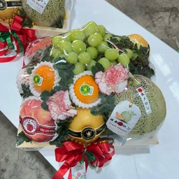 09 กระเช้ารวม (S) พร้อมตกแต่ง