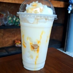 นม คาราเมล ปั่น