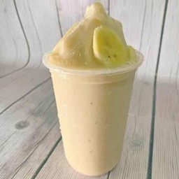 กล้วยนมสดปั่น