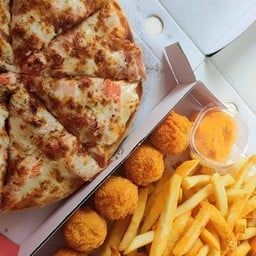 เซตใหญ่ (พิซซ่าถาดใหญ่ ของทอดชุดใหญ่)