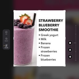 Strawberry Blueberry Smoothie