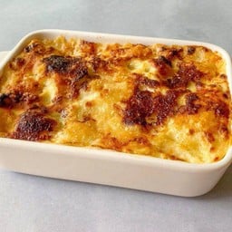 Lamb Stroganoff Alfredo Lasagna