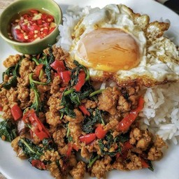 ข้าวกะเพราหมูสับ