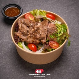 สลัดเนื้อย่างเกาหลี