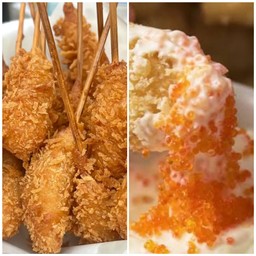 ไก่ทอด10ไม้+ซอสมายองไข่กุ้ง