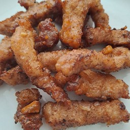 (ราคาต่อชุด) หมูแดดเดียว ต้นตำรับ