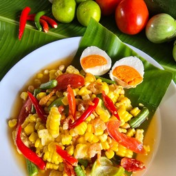 ตำข้าวโพด