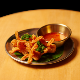 มินิคอกเทล ไส้กรอกไก่ ทอด