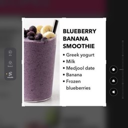 Blueberry Banana Smoothie