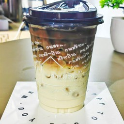 กาแฟผสมนมที่มีรสชาติที่หอมหวานมีบอดี้