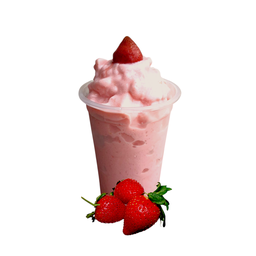 สตรอเบอรรี่นมสดปั่น