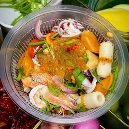 ยำวุ้นเส้นซีฟู้ด