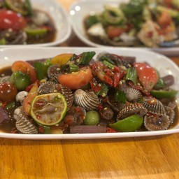 ตำหอยแครง