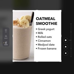 Oatmeal Smoothie