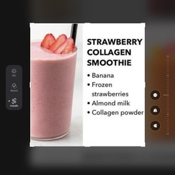 Strawberry Collagen Smoothie