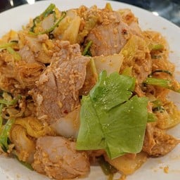 สุกี้แห้งหมู