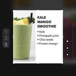Kale Mango Smoothie