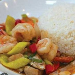 ผัดพริกทะเล