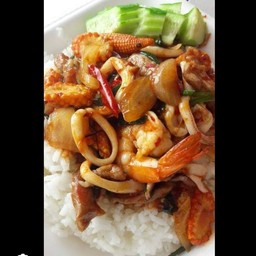 ผัดพริกรวมมิตร