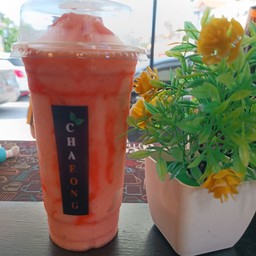 สตอเบอรี่โยเกิร์ตปั่น