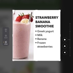 Strawberry Banana Smoothie