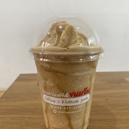 คาราเมล มัคคีอาโต้ปั่น (Caramel Macchiato Frappe)