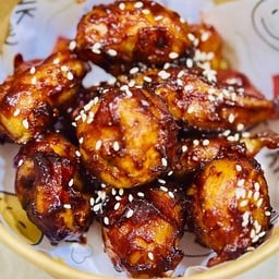 ไก่ทอดกรอบคลุกซอสเผ็ดเกาหลี